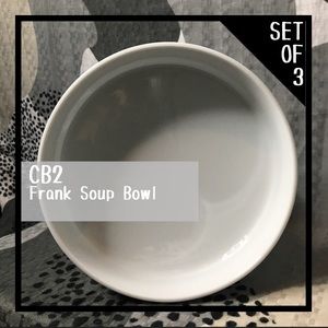 CB2 • Frank Soup Bowl (Set of 3)
